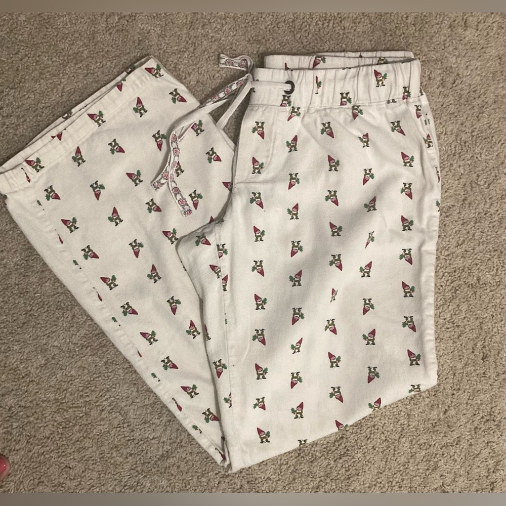 Old Navy Gnome Flannel Pajama Pants  Size S - Picture 10 of 12